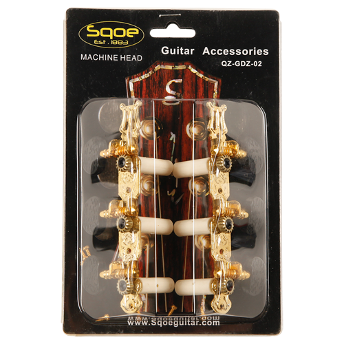 SQOE QZ-GDZ-02 Комплект колковой механики для классической гитары
